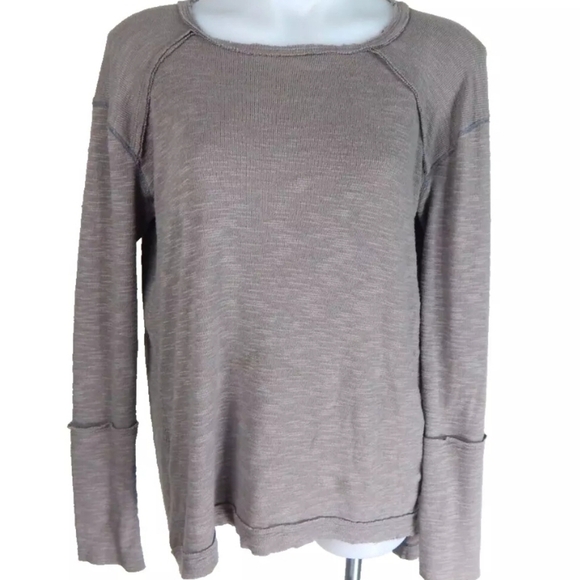 We the Free Split Back Ribbed Top - Picture 1 of 3